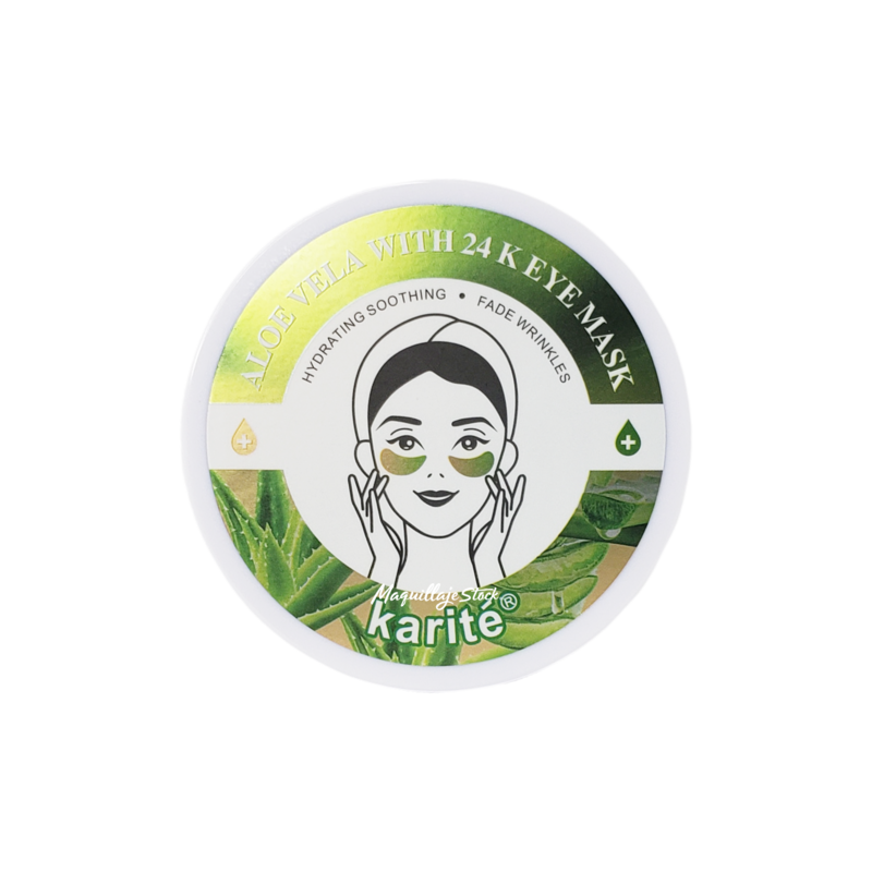 Mascarilla Contorno Ojos Aloe Vera 24K 127847B Karite Al Por Mayor