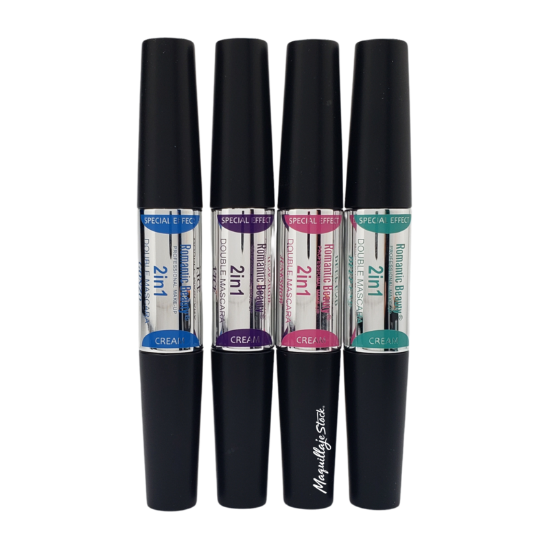 Pestañina 2 en 1 de Color M2168 Romantic Beauty Al Por Mayor