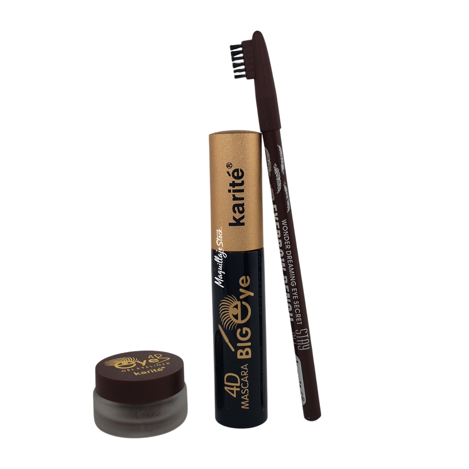 Kit De Ojos 3 en 1 Big Eye Café 9502147B Karite Al Por Mayor