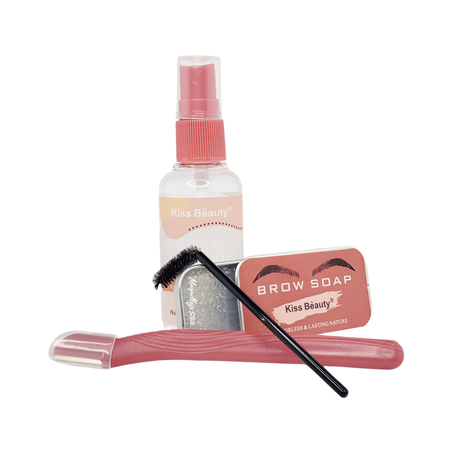 Kit de Cejas 4 en 1 6821903 Kiss Beauty Al Por Mayor