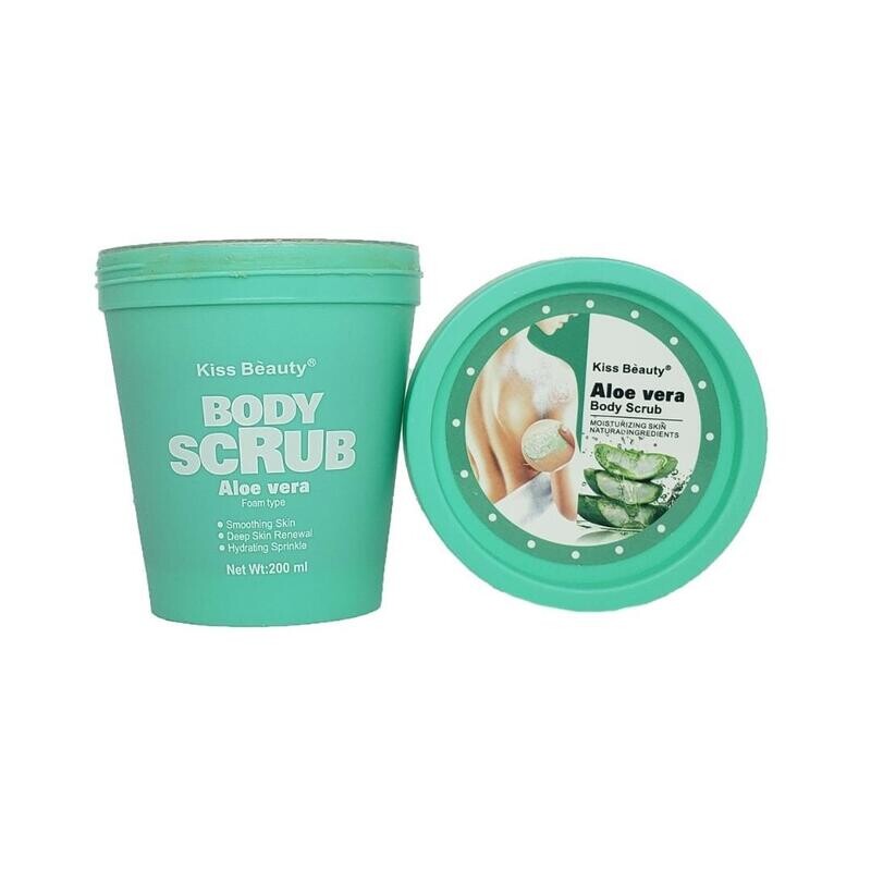 Exfoliante Corporal Aloe Vera 110203C Kiss Beauty Al Por Mayor