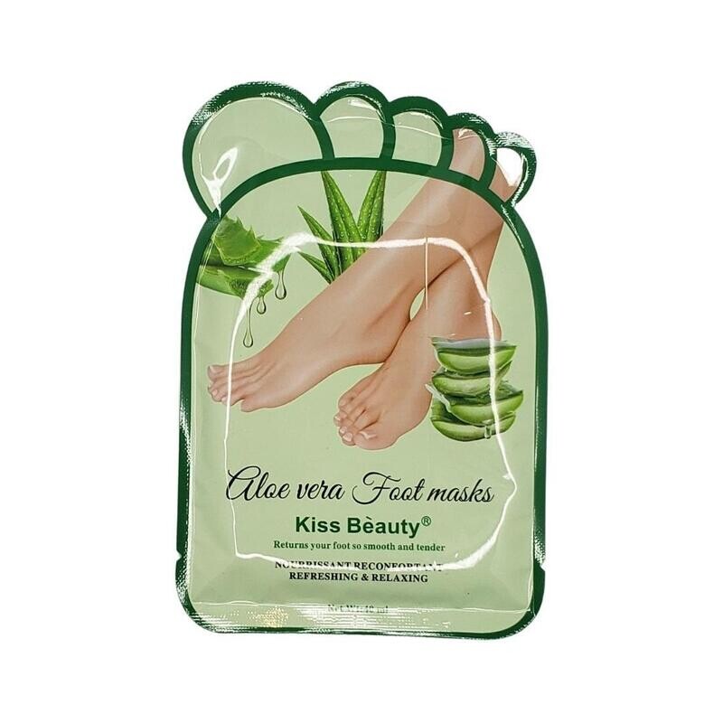 Mascarilla Velo Para Pies Aloe Vera 139403B Kiss Beauty Al Por Mayor