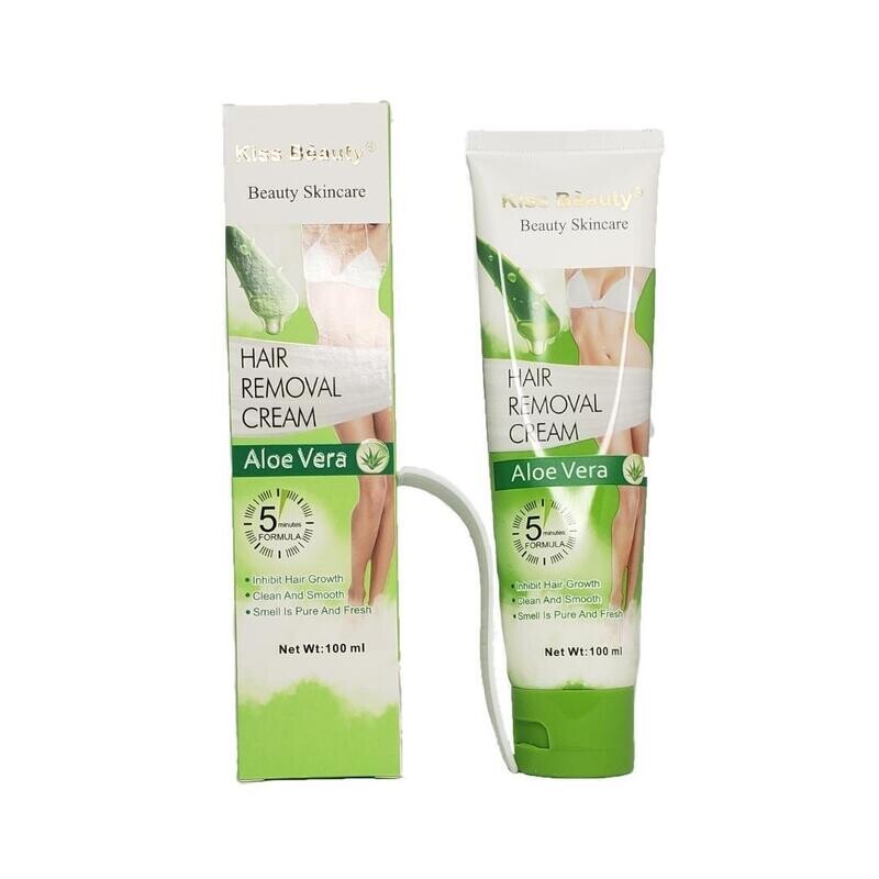 Crema Depiladora Aloe Vera 6823803 Kiss Beauty Al Por Mayor