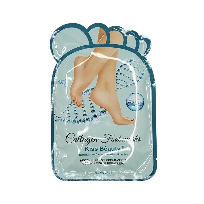 Mascarilla Velo Para Pies Colageno 139403B Kiss Beauty Al Por Mayor