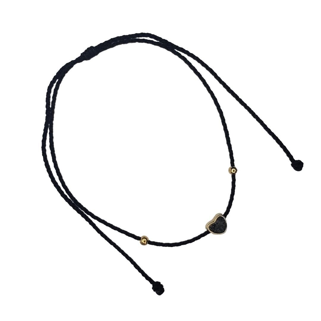 Pulseras Negras con Símbolos Al Por Mayor