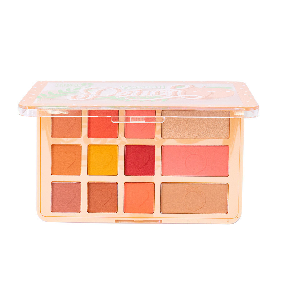 Paleta Para Rostro Peach Kawaii C16 Trendy Al Por Mayor
