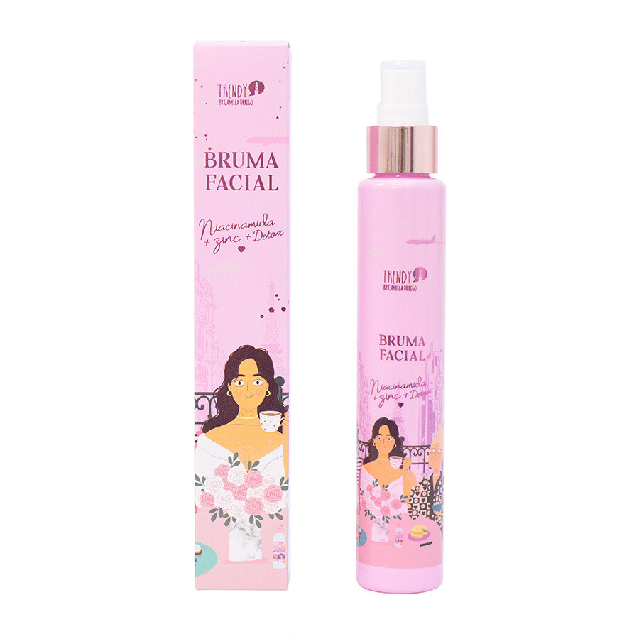 Bruma Facial Niacinamida + Zinc + Detox 150ml Trendy Al Por Mayor