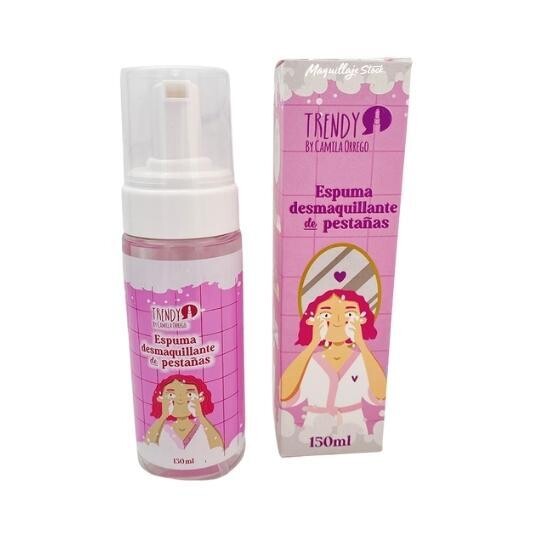 Espuma Desmaquillante De Pestañas 150ml ED7 Trendy Al Por Mayor