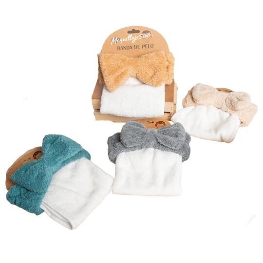 Balacas Para Cabello Moño + Toalla Refine DL35-22 Al Por Mayor