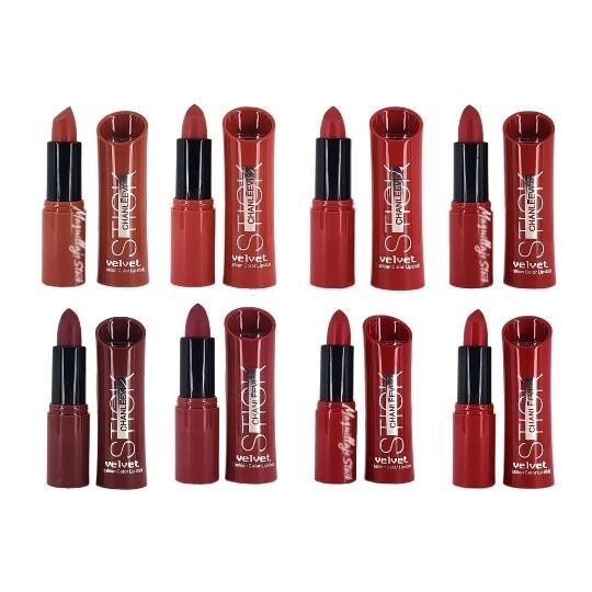 Labial En Barra Rojos Matte Velvet 3211 Chanleevi Al Por Mayor