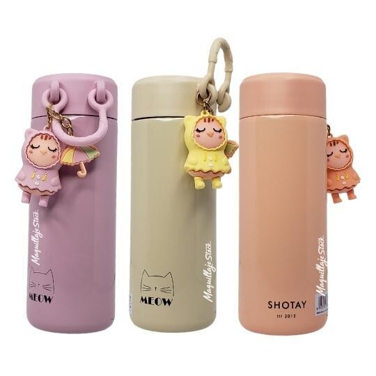 Termo Bebidas Acero Inoxidable Shotay Muñeca 390ml JA-2526 Al Por Mayor