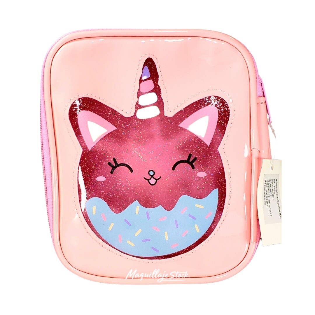 Cosmetiquera Unicorn Cat LA-11758 Al Por Mayor