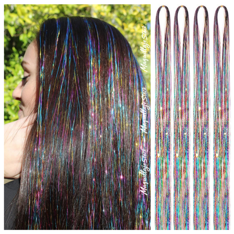 Glitter Hair Arcoiris Pack Al Por Mayor