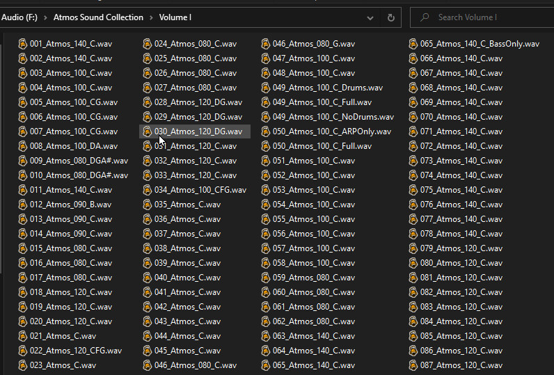 Atmos Sound Collection Volumes I & II