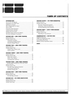 STEM Team Member Training Manual