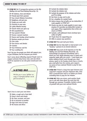 Fund Raising Idea Packet (FRIP)