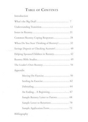 Reentry Guide for Short-Term Mission Leaders