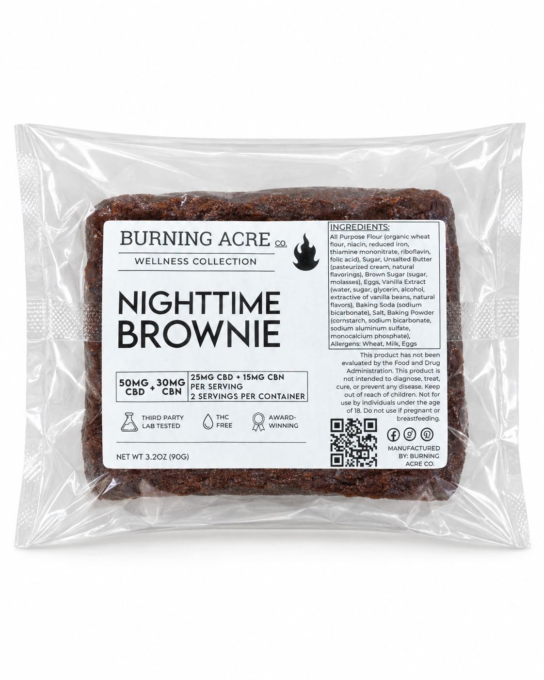 CBN/CBD Nighttime Brownie (80mg)