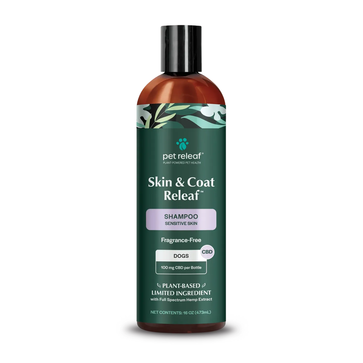 Sensitive Skin CBD Shampoo - Pet Releaf