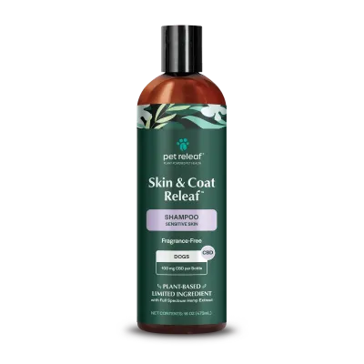 Sensitive Skin CBD Shampoo - Pet Releaf