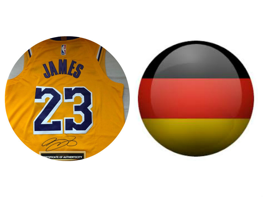LEBRONE JAMES 23  Signed Number COA SWS220627