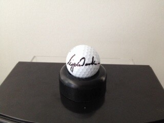 Pallina Golf Tiger Woods Signed Autografata Ball Golf Signed Tiger Woods  Signed with COA certificate of authenticity