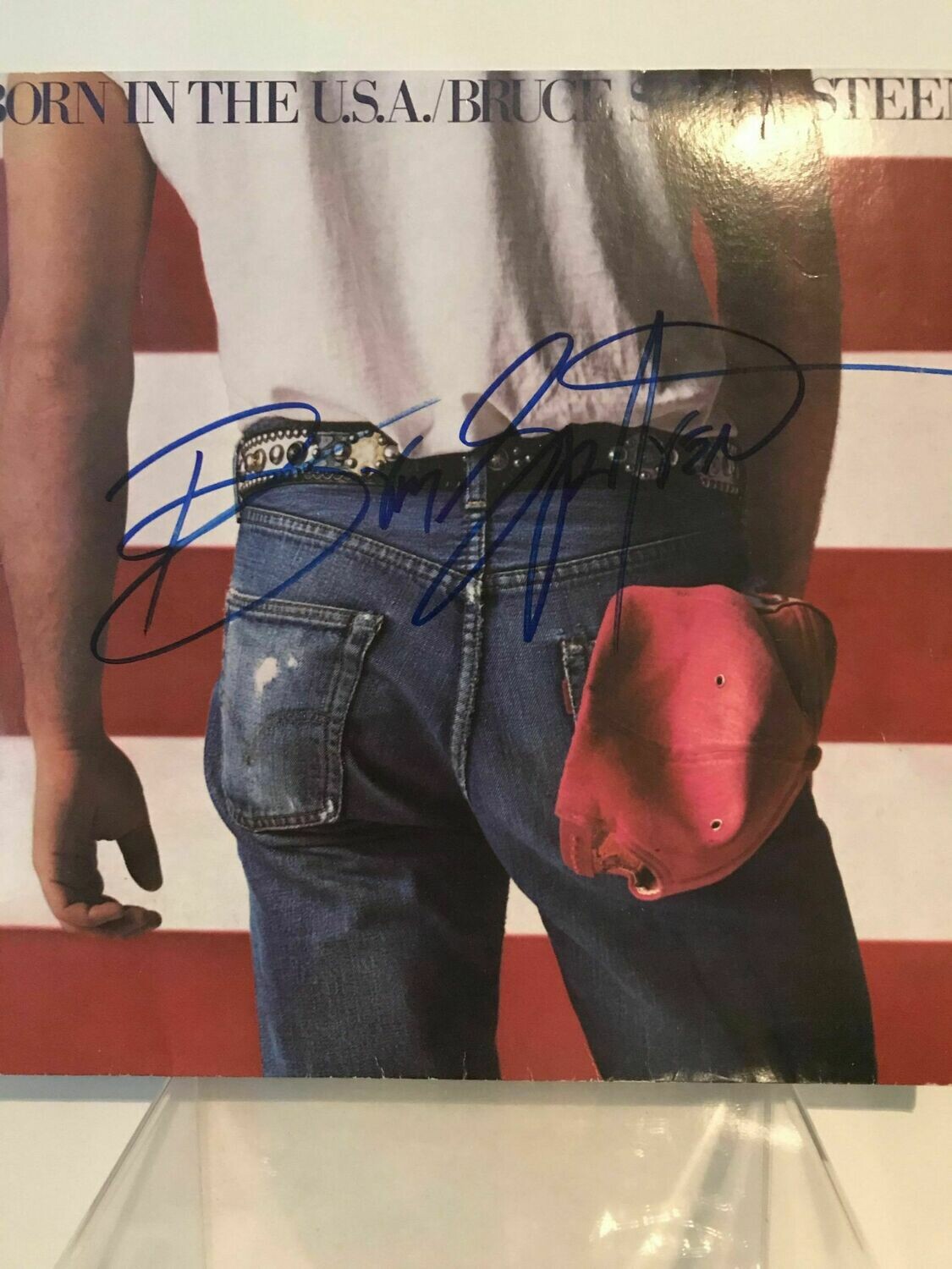Springsteen signed Record Springsteen Signed Autografato Autograph Bruce Springsteen