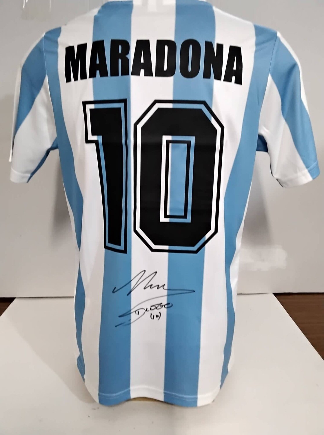 Maglia ARGENTINA DIEGO ARMANDO MARADONA Autografata MARADONA ARGENTINA Signed wich COA certificate DIEGO ARMANDO MARADONA ARGENTINA