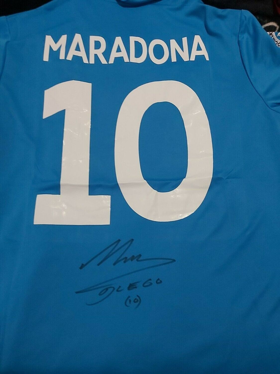 MAGLIA SHIRT ARGENTINA Diego Armando Maradona autografata certificato COA  EUR 251,00 - PicClick IT