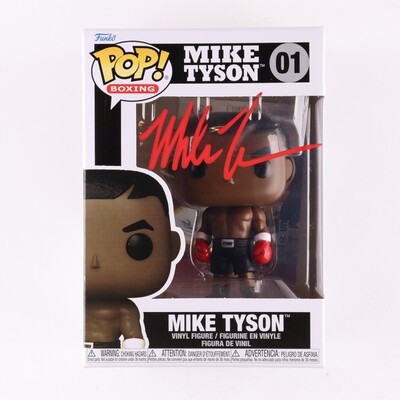 Mike Tyson Signed Boxing #01 Funko Pop Autografato  Signed Pop Vynil Autografato  AUTOGRAFO MIKE TYSON  POP Boxing   PSA Cerficato Certificate