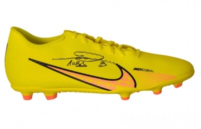Pierre-Emerick Aubameyang  Boot Scarpa Autografata Hand Signed Signed Nike Soccer Cleat Signed Autograph Hand SIgned Scarpa Boot