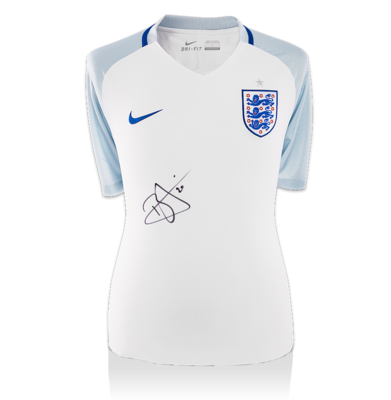 Maglia Jersey Camisetas Dele Alli Front Signed England 2016 Home Shirt Signed Hand Signed Autograph Maglia Autografata DELE ALLI