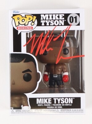 Mike Tyson Signed Boxing #01 Funko Pop! Vinyl Figure  Autografati Signed Hand Signed Autografato  Signed Autograph Hand SIgned MIKE TYSON