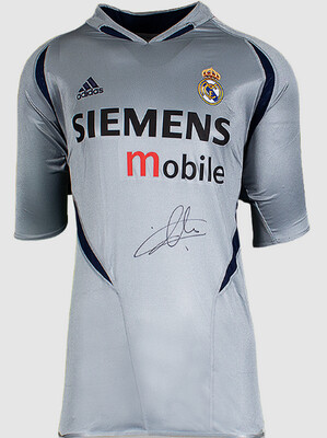 Iker Casillas Maglia Autografata Hand Signed Camisetas Jersey Real Madrid CASILLAS  Signed Real Madrid 2004-05 Goalkeeper Shirt Shirt Autografo