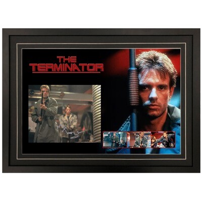 Michael Biehn Film Terminator Cornice Foto Autografata Hand Signed TERMINATOR “Terminator” Signed & Framed 8×10 Photograph Display #2 Cornice AUTOGRAFO AUTOGRAPH