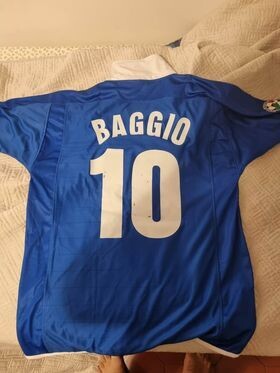 Maglia Brescia Baggio Roberto Indossata Match Worn Brescia Reggina 4-4 2003 2004 Maglia Indossata ROBERTO BAGGIO