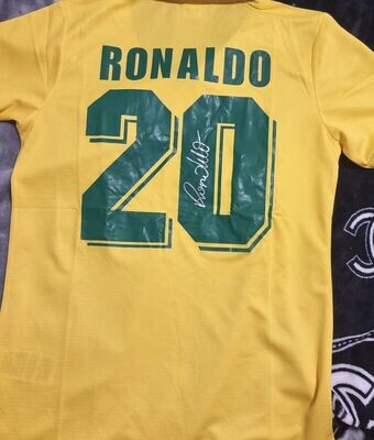 Brasile Brazil World Cup 1994 RONALDO FENOMENO 20 Autografata Signed Hand Signed Autograph RONALDO DE LIMA