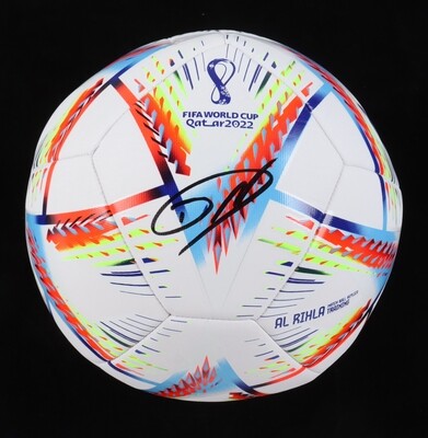 Darwin Nunez  Pallone  Autografato Hand Signed Signed WORLD CUP 2022  Soccer Ball Signed Autograph Hand Signed Scarpa BALL  Autografo