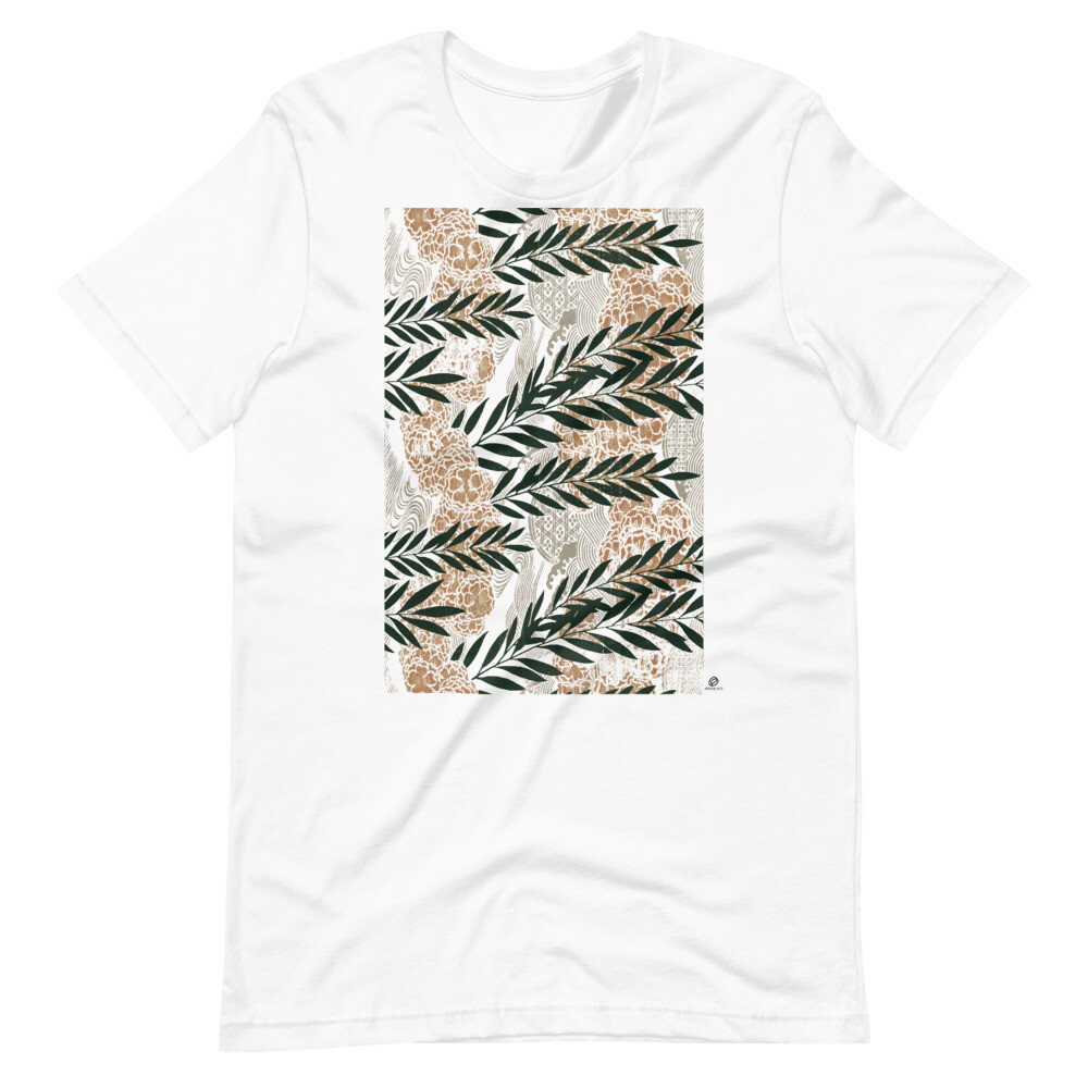 Japanese Leaves, Short-Sleeve Unisex T-Shirt