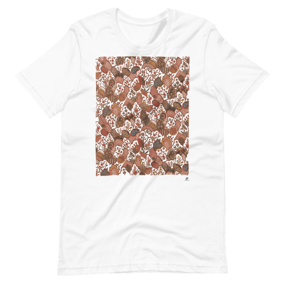 Plant Pattern, Short-Sleeve Unisex T-Shirt