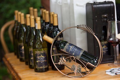 Circular Vintage Wine Stand
