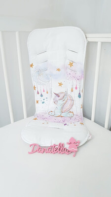 Materassino Passeggino Double Face Premium Unicorno