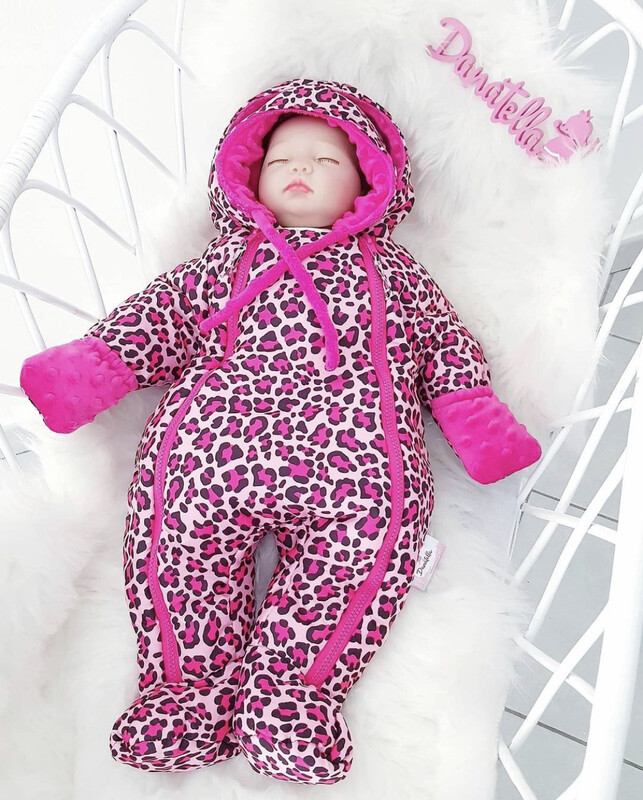 Tutina Neonato Fashion Pink Impermeabile