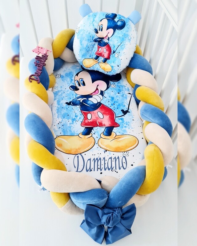 Riduttore Lettino Intrecciato Premium Mickey 