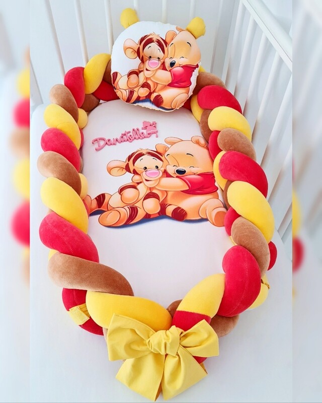Riduttore Lettino Intrecciato Premium Winnie & Tigre