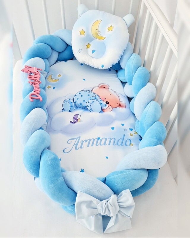 Riduttore Lettino Intrecciato Premium Orsetto Dreams 