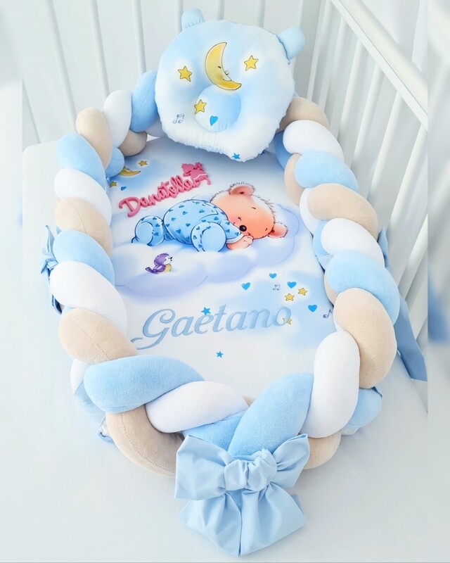 Riduttore Lettino Intrecciato Premium Orsetto Dreams 