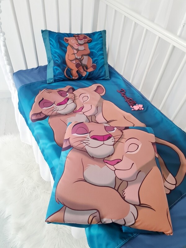 Kit Lenzuola Simba & Nala 