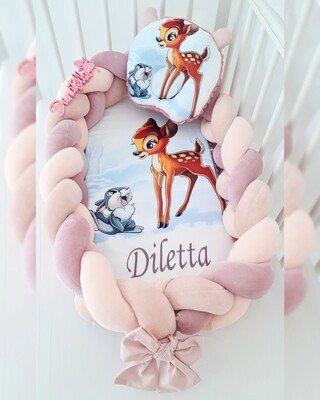 Riduttore Lettino Intrecciato Premium Tamburino & Bambi Riduttore Lettino Intrecciato Premium Tamburino & Bambi