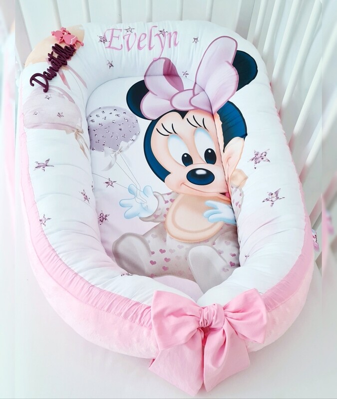 Riduttore Lettino Premium Minnie Palloncini 
